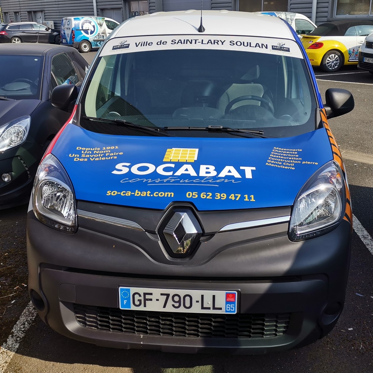SOCABAT partenaire du nouvel utilitaire électrique de la commune de Saint-Lary Soulan